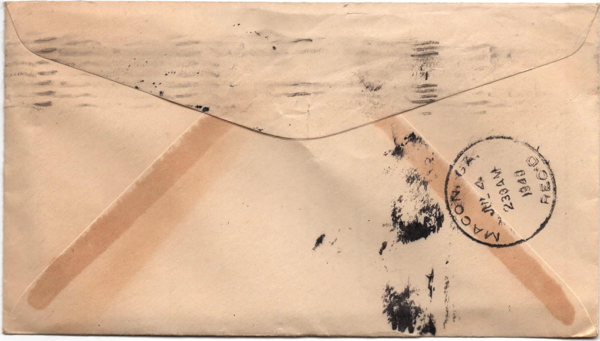 July 3, 1940: Back of envelope