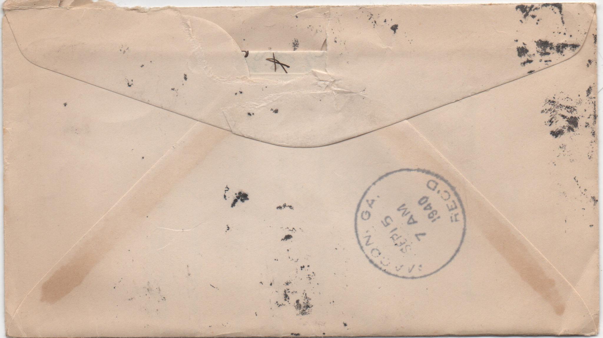 September 14, 1940: Back of envelope