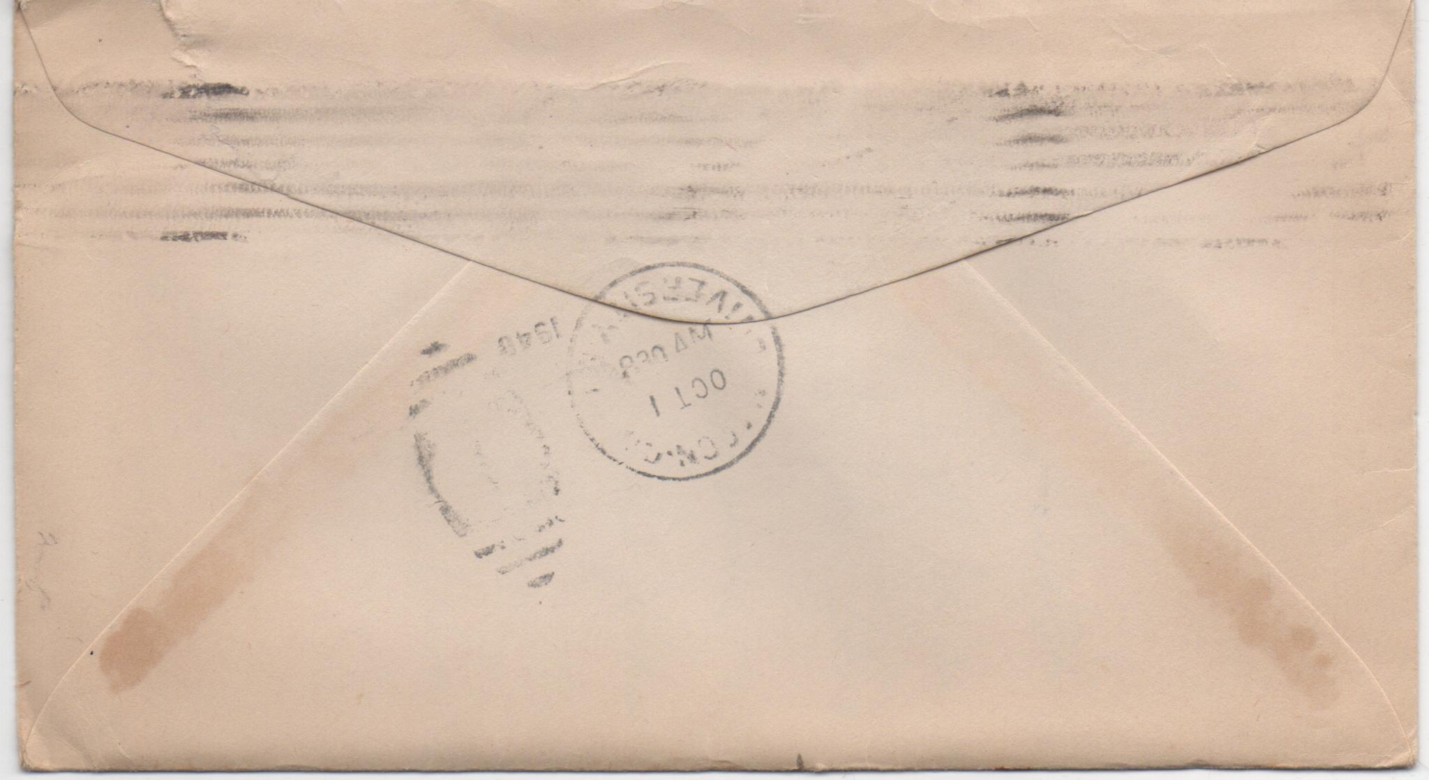 September 30, 1940: Back of envelope