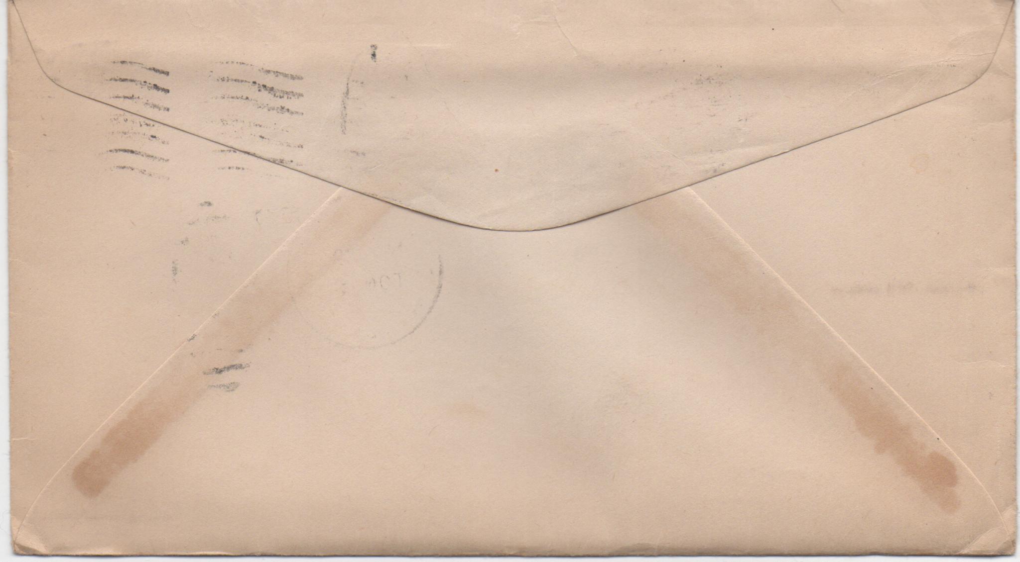 October 8, 1940: Back of envelope