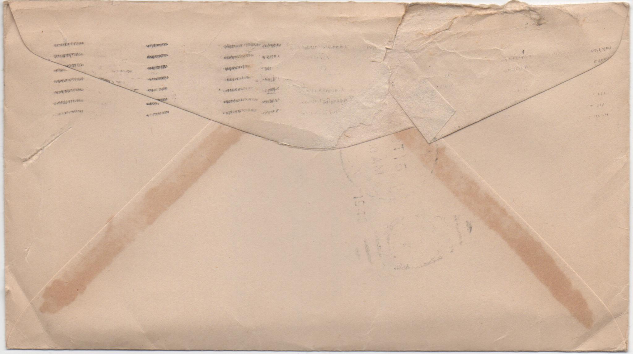 October 14, 1940: Back of envelope