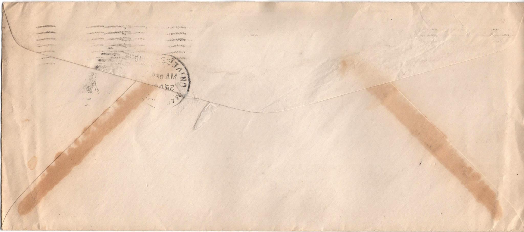 October 24, 1940: Back of envelope