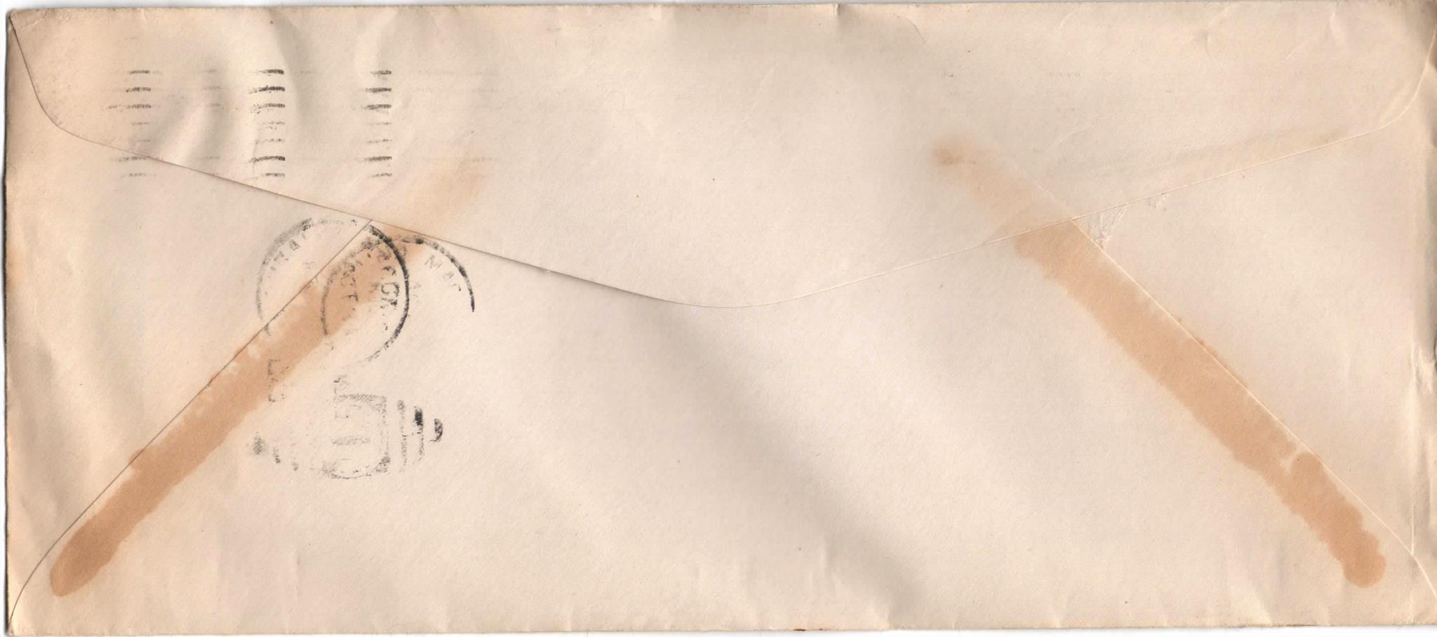 October 29, 1940: Back of envelope