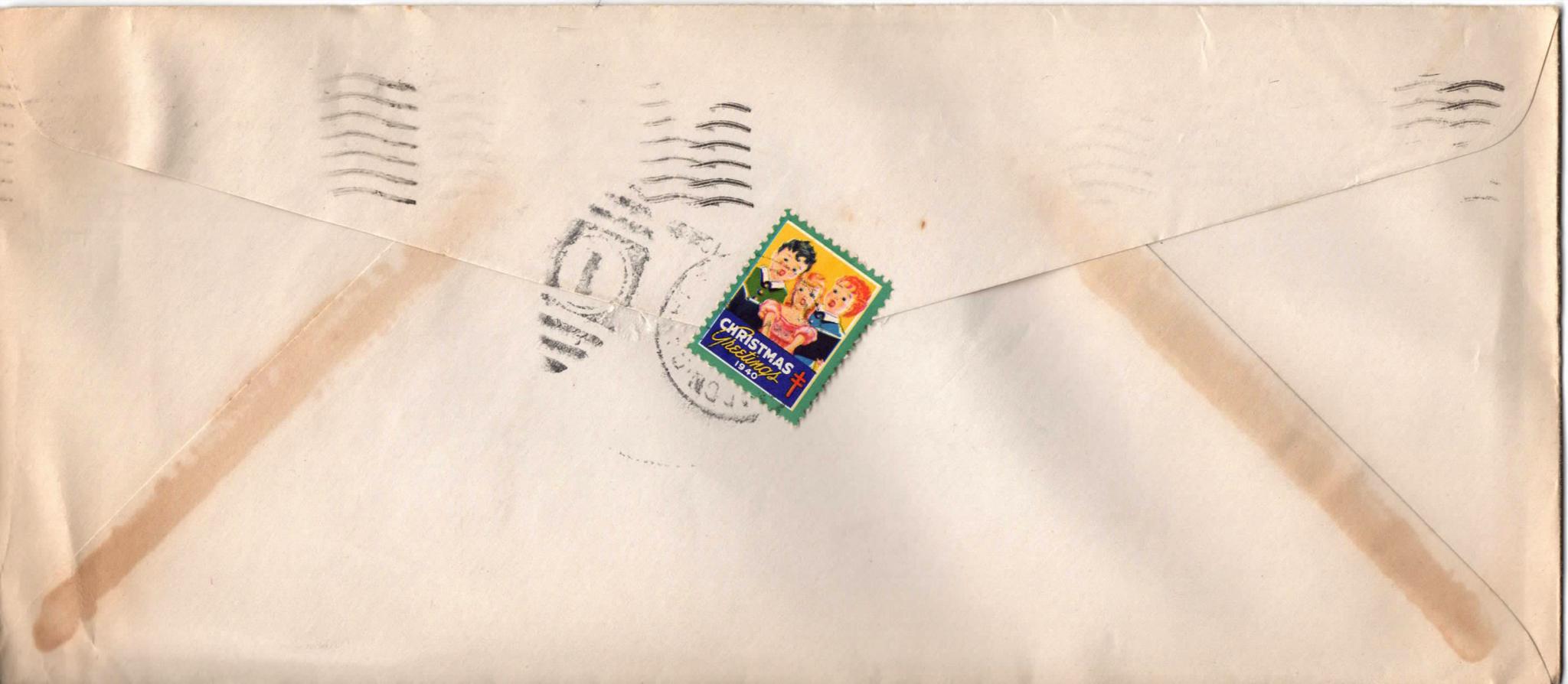 December 14, 1940: Back of envelope