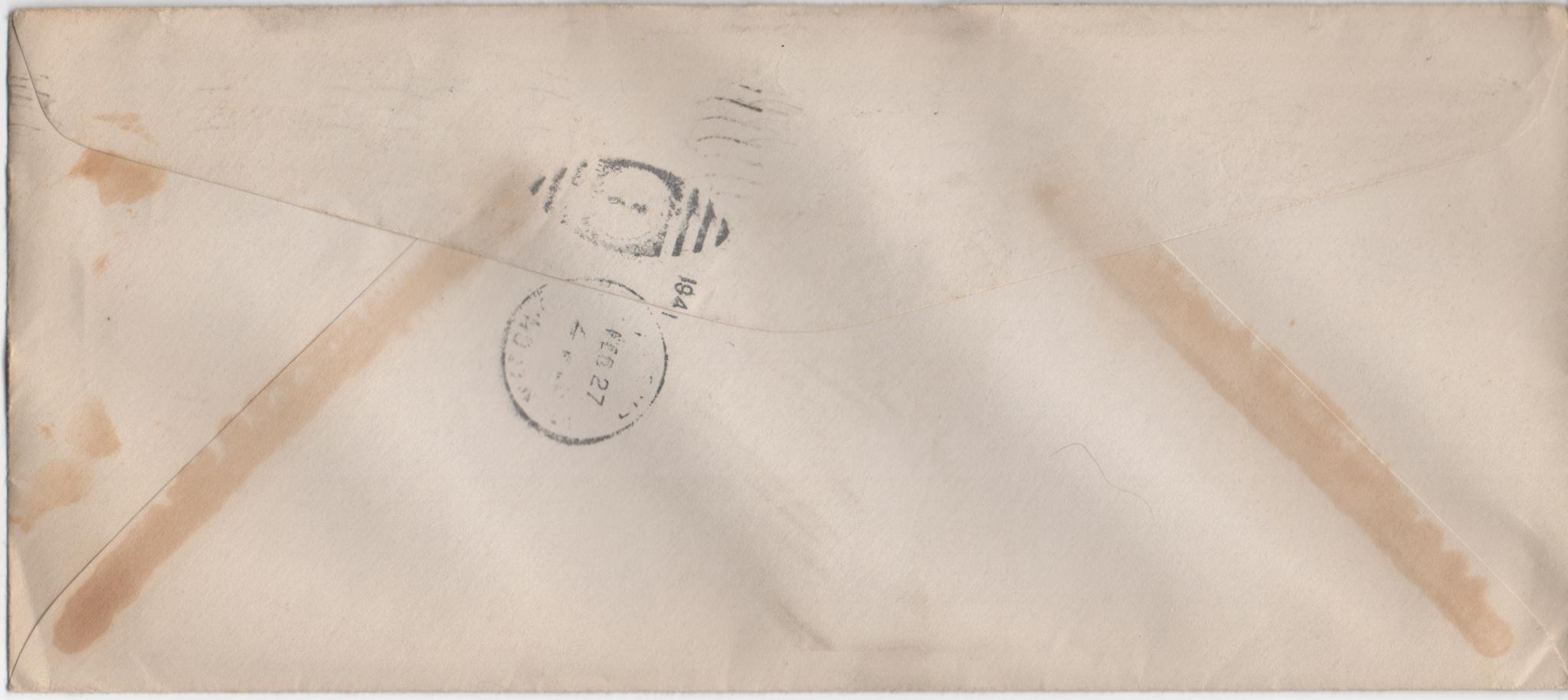 February 27, 1941: Back of envelope