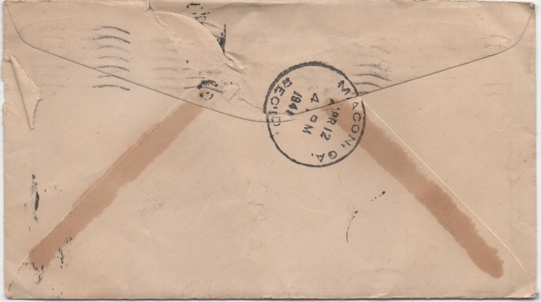 April 11, 1941: Back of envelope