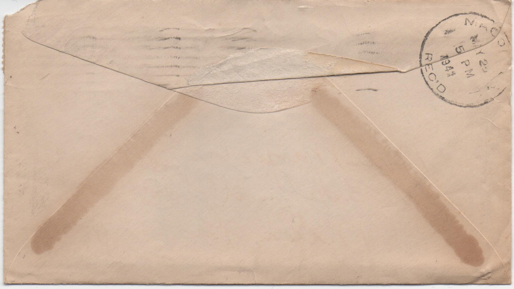 May 24, 1941: Back of envelope