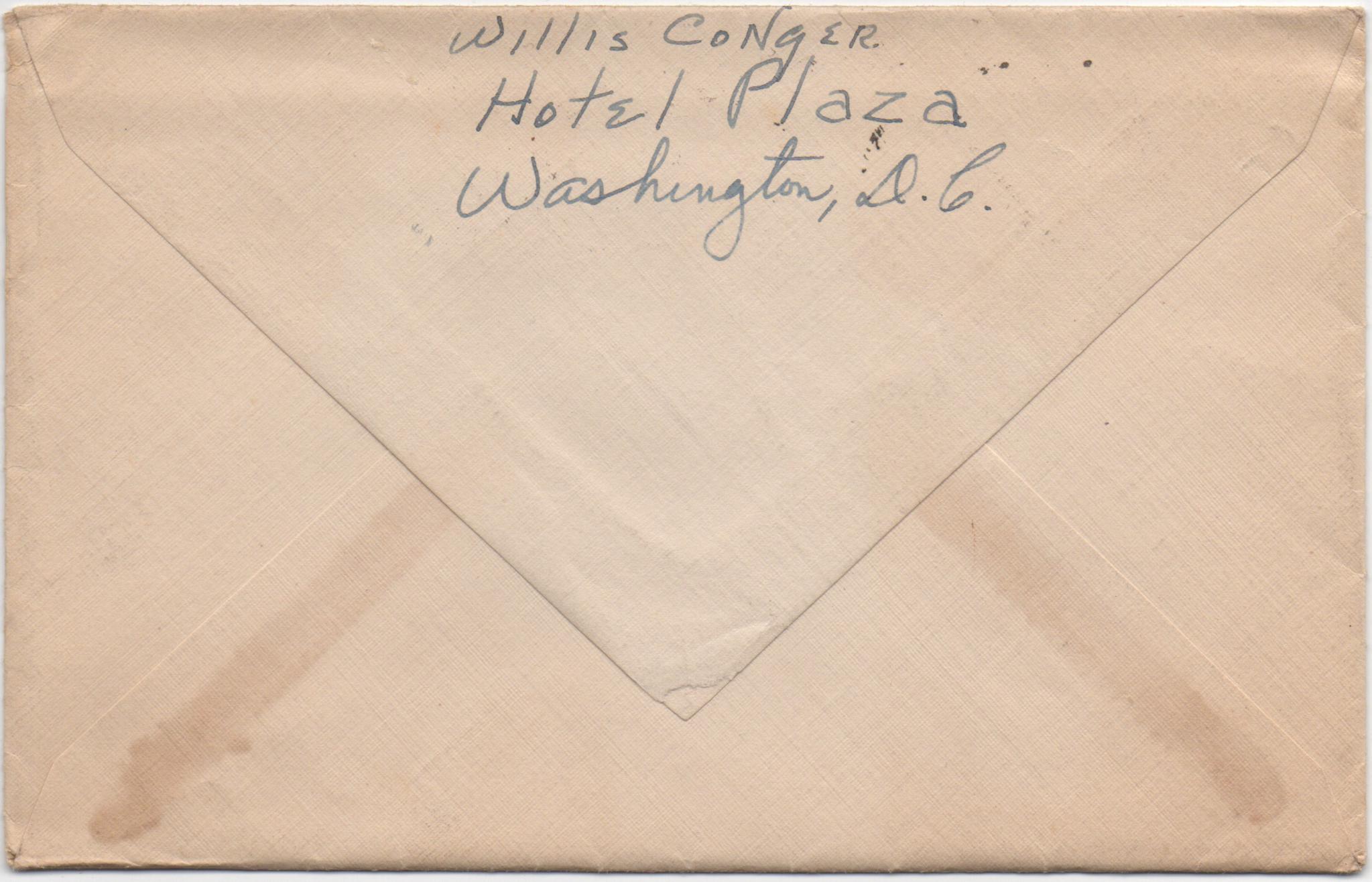 December 18, 1941: Back of envelope