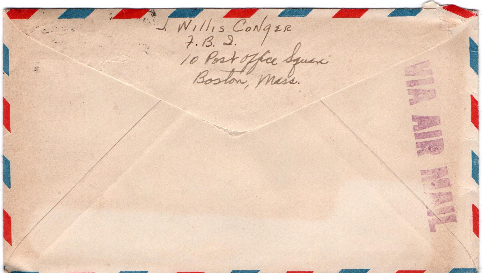 February 3, 1942: Back of envelope