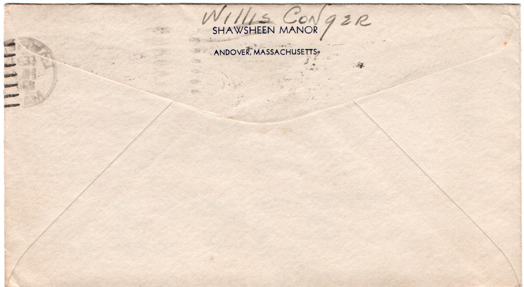 February 12, 1942: Back of envelope