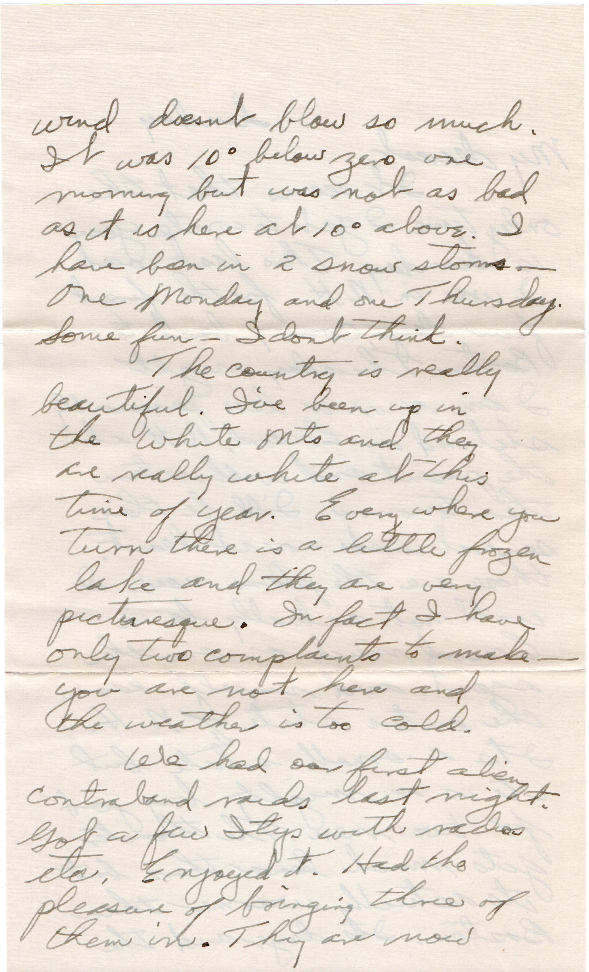 February 22, 1942: Back of page 1