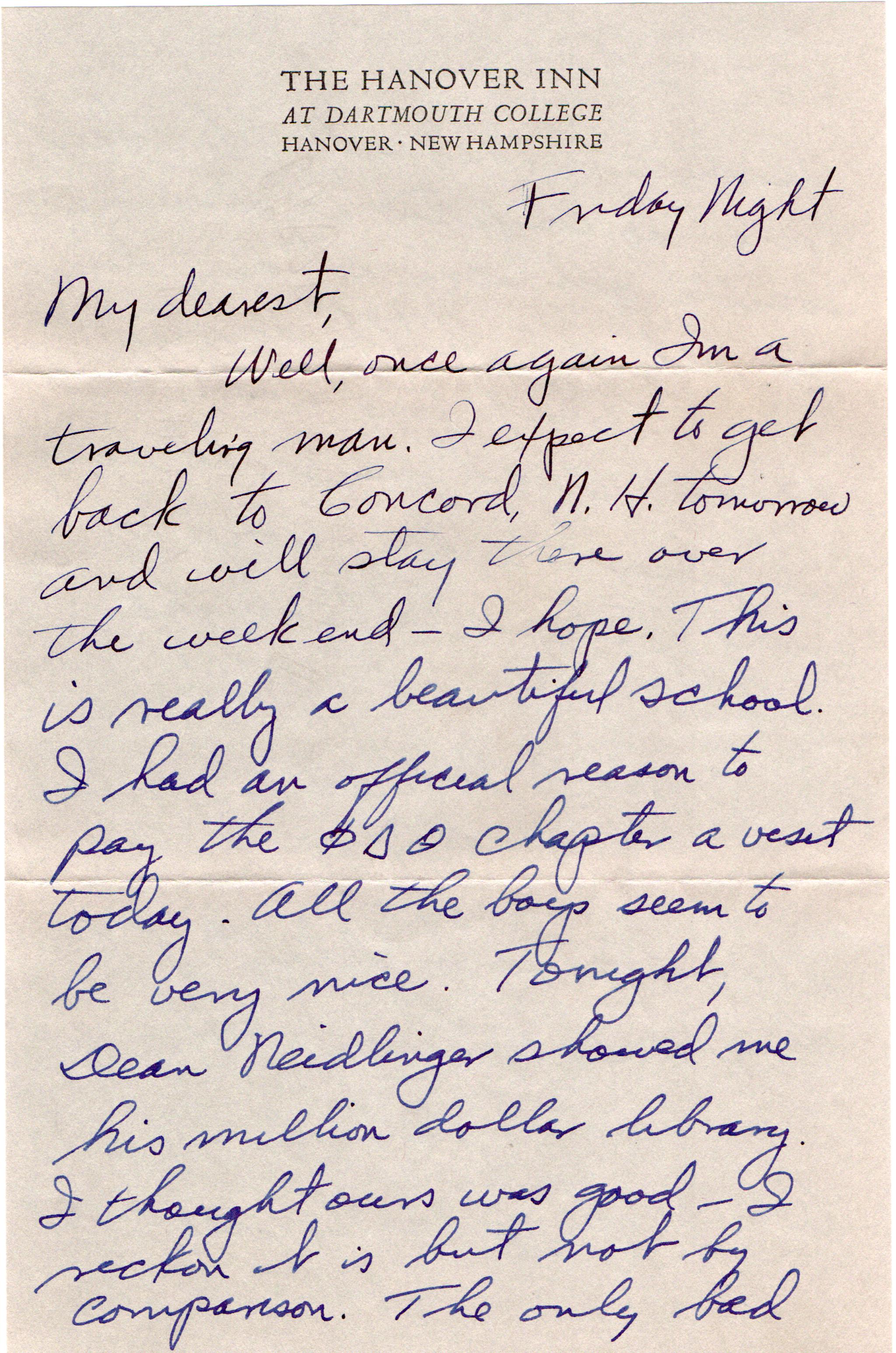 February 28, 1942: Front of letter