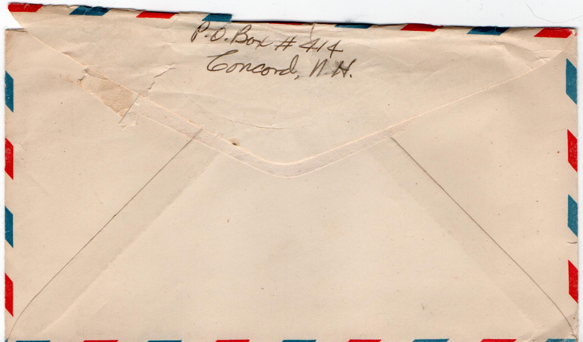 March 29, 1942: Back of envelope