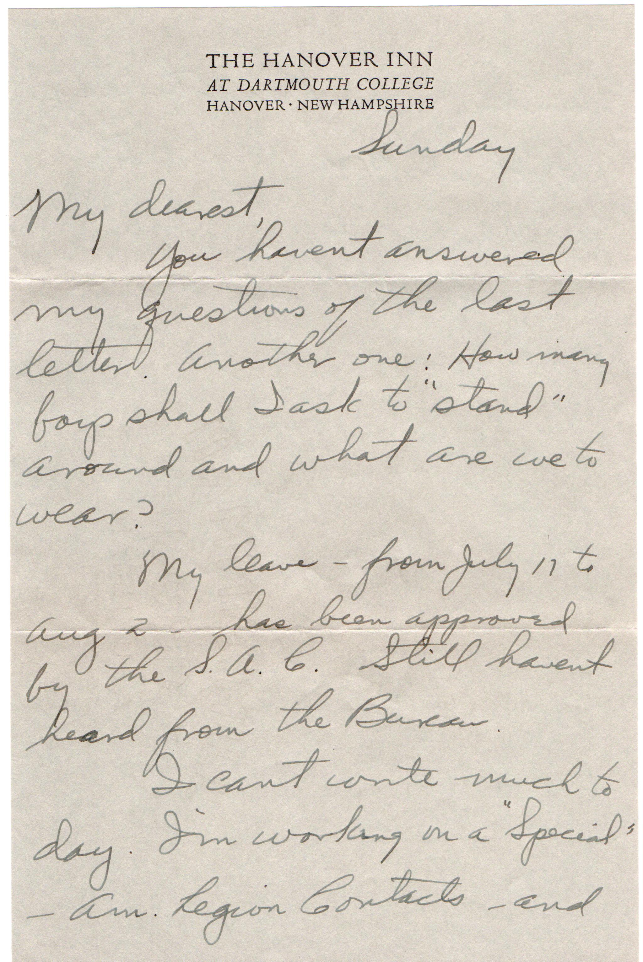 May 17, 1942: Front of letter