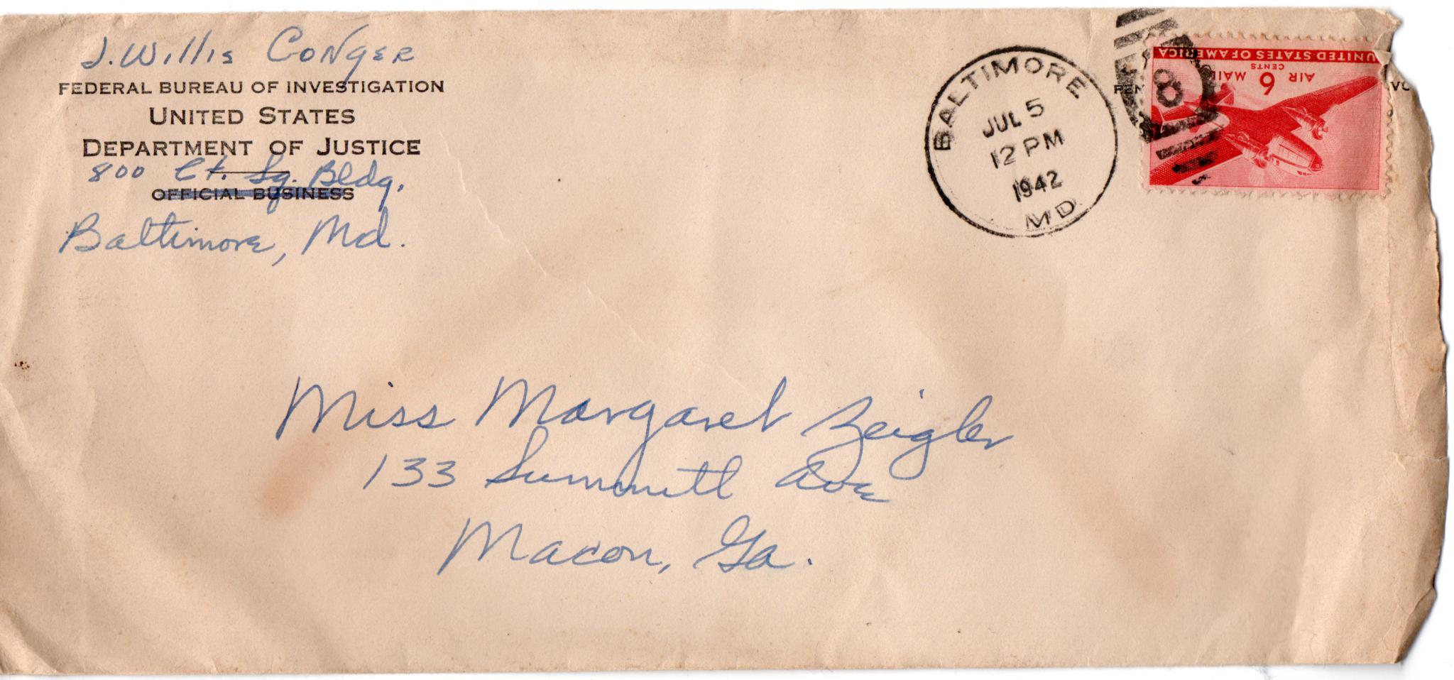 Letter dated July 5, 1942