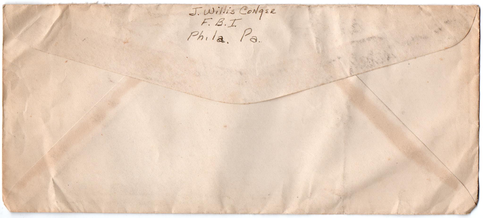 July 6, 1943: Back of envelope