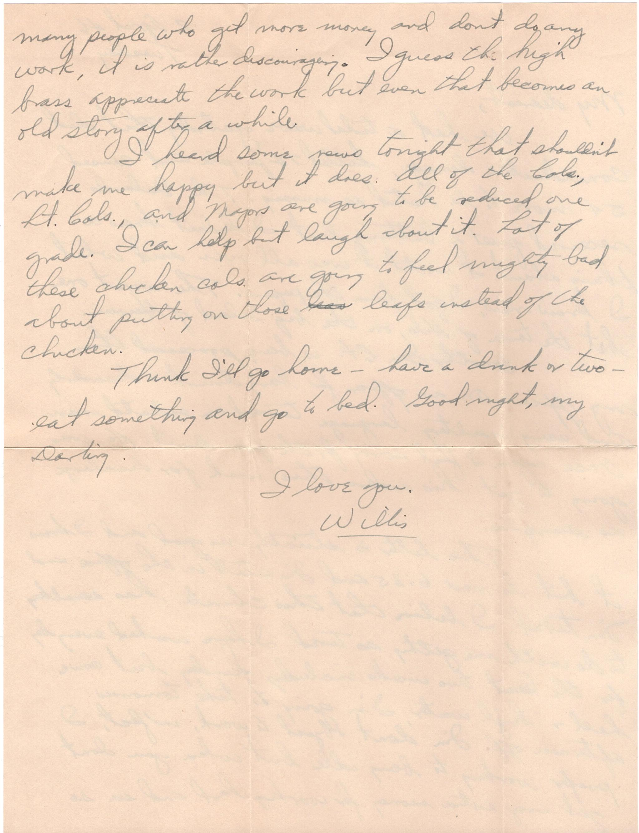 April 2, 1946: Back of letter