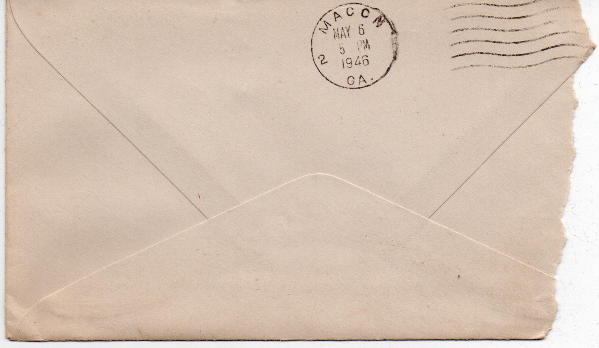 April 30, 1946: Back of envelope