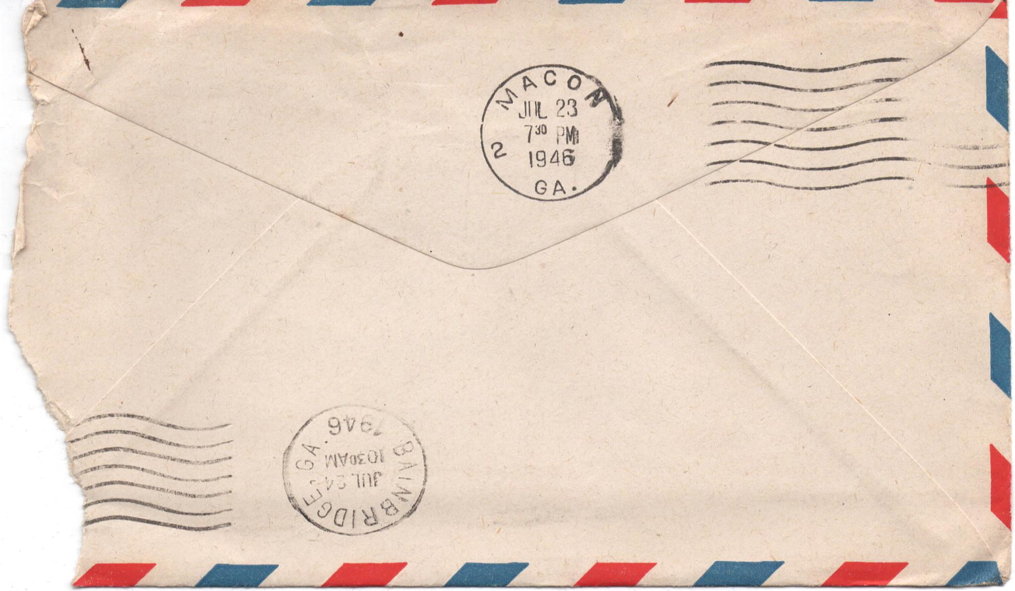 July 18, 1946: Back of envelope