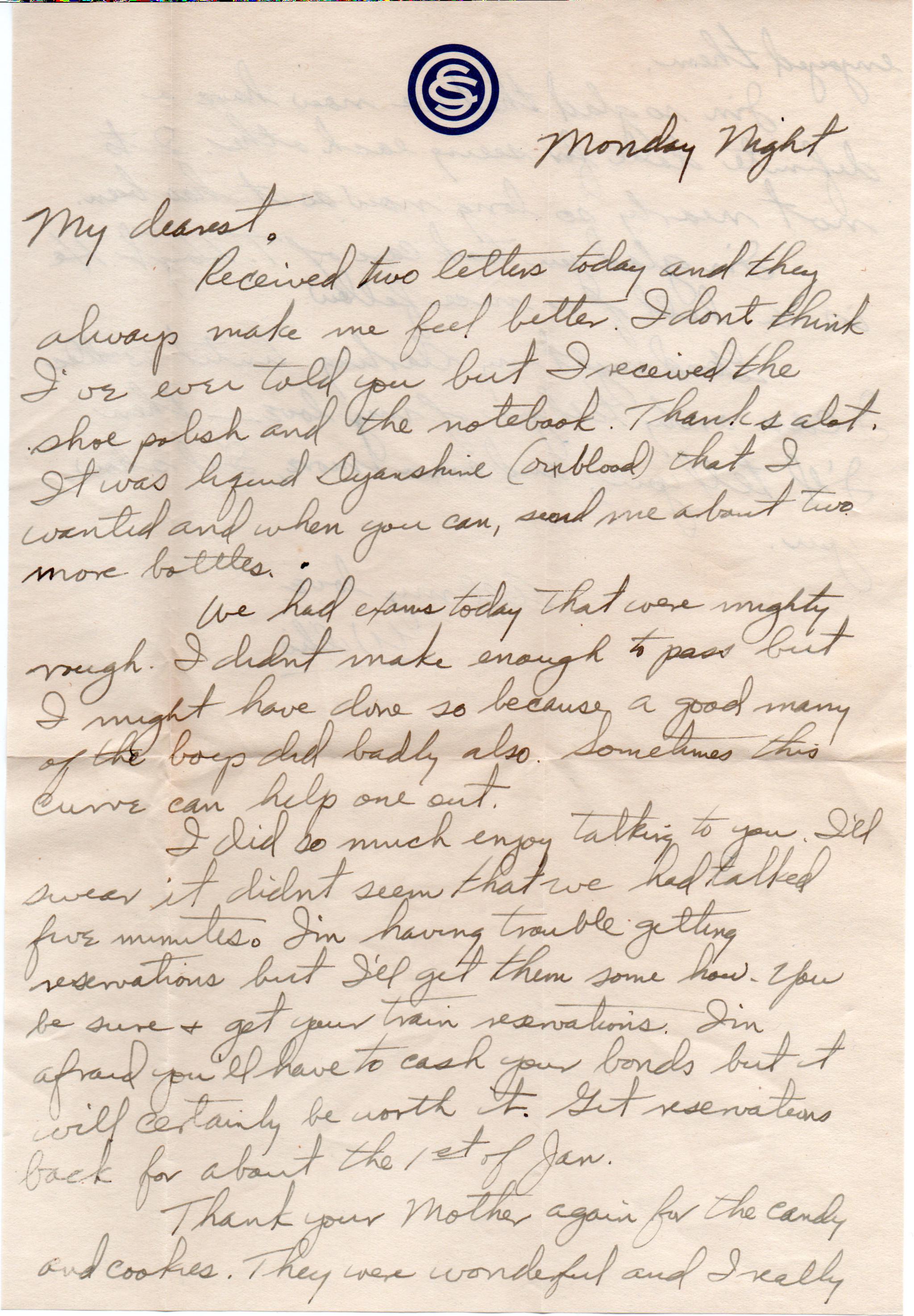 September 5, 2020: Front of letter